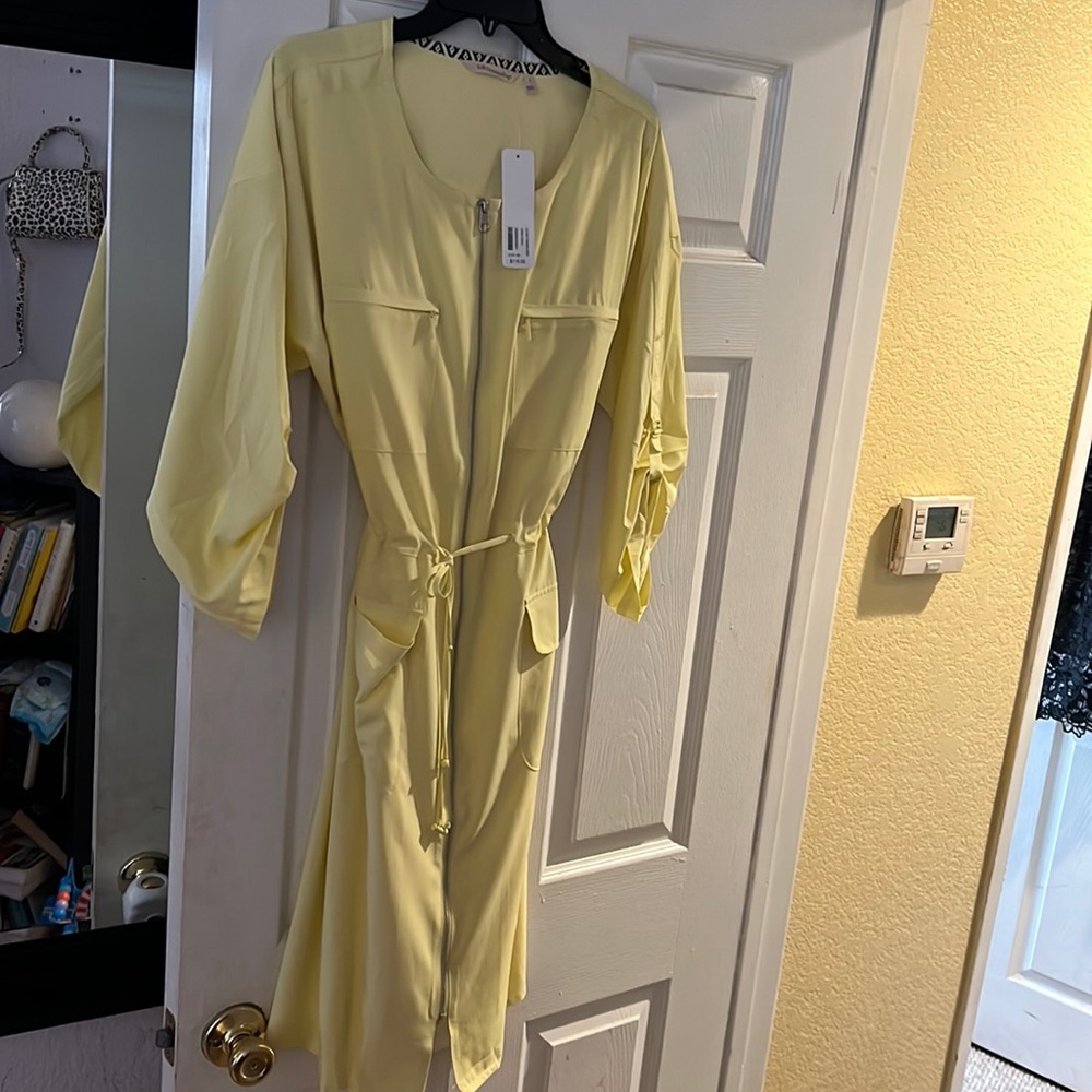 Yellow dress brand new